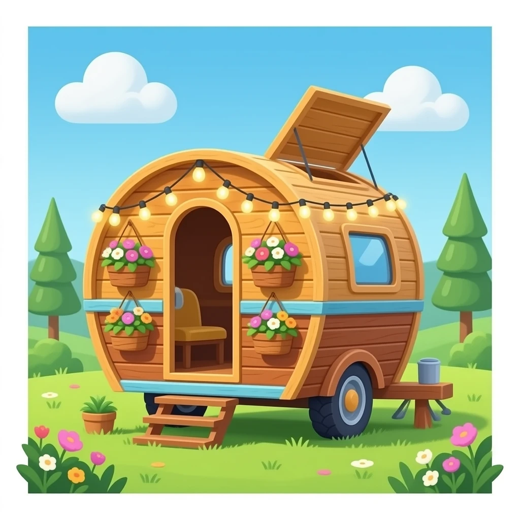 Gitan roulotte emoji