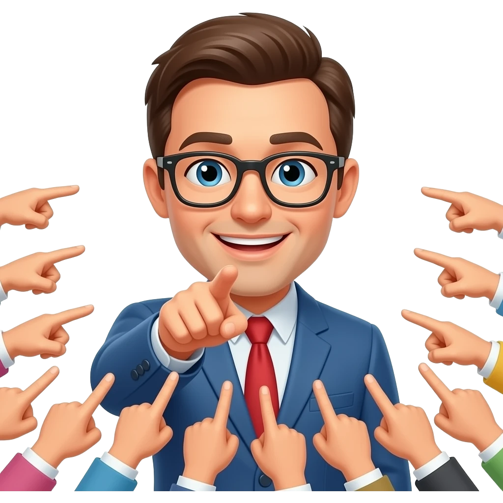千夫所指 emoji
