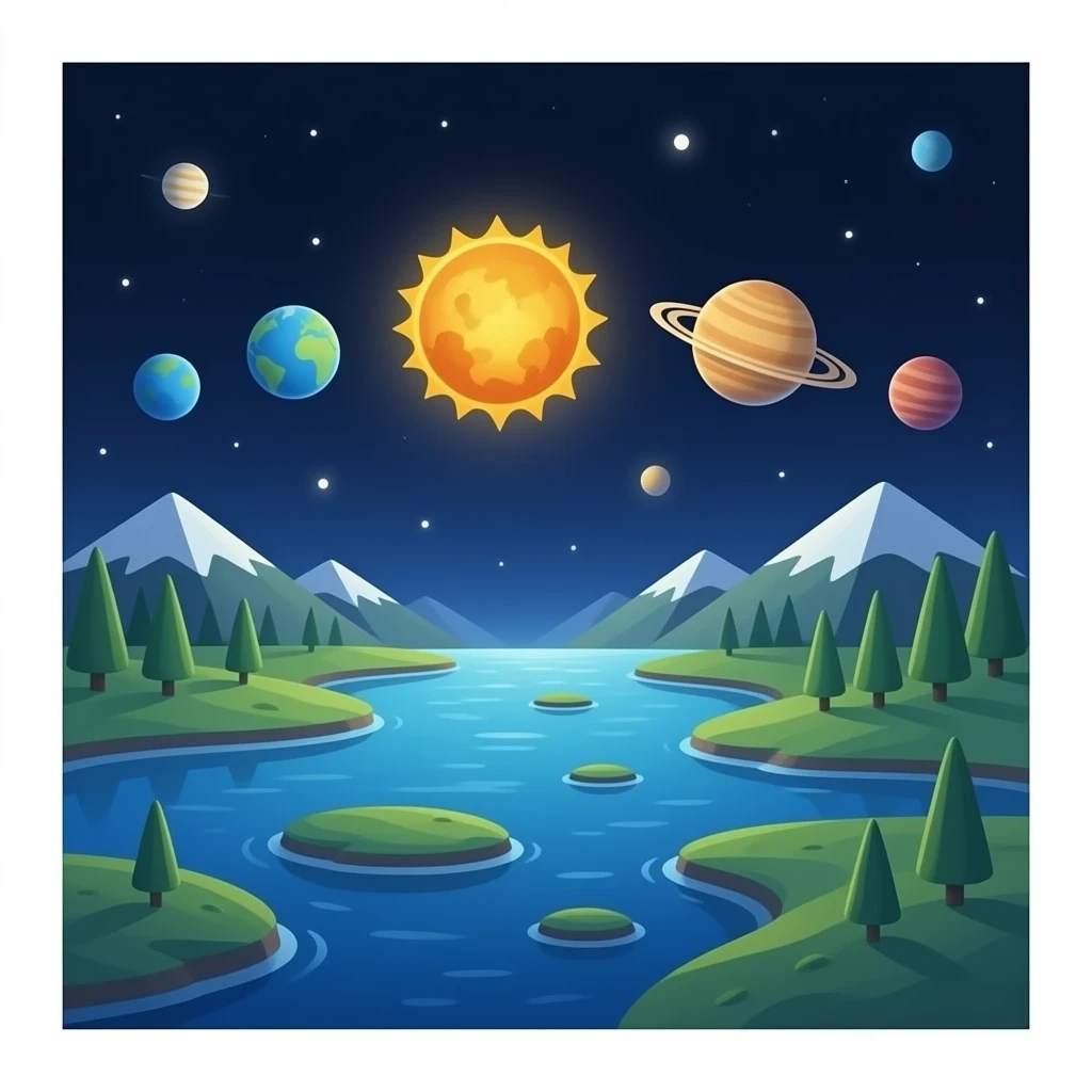 Sistema solar emoji