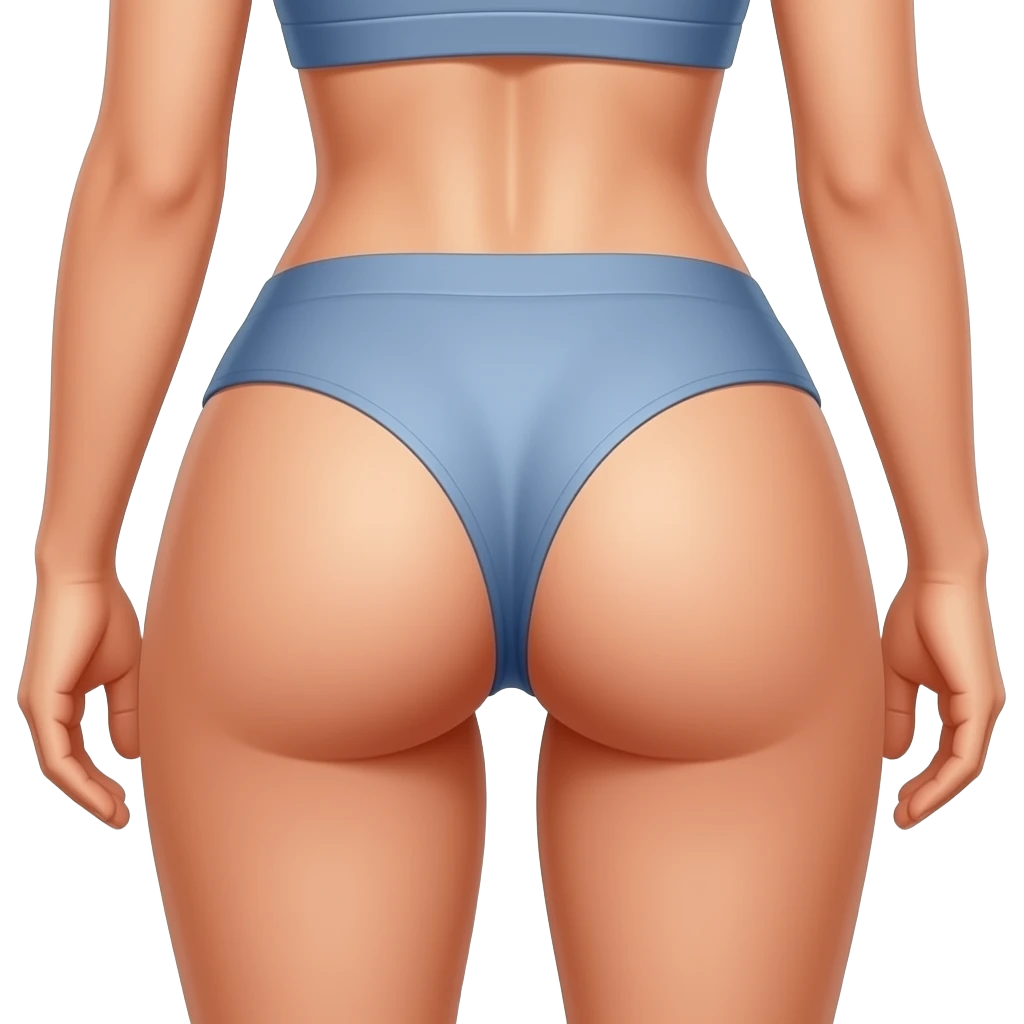 Train butt emoji