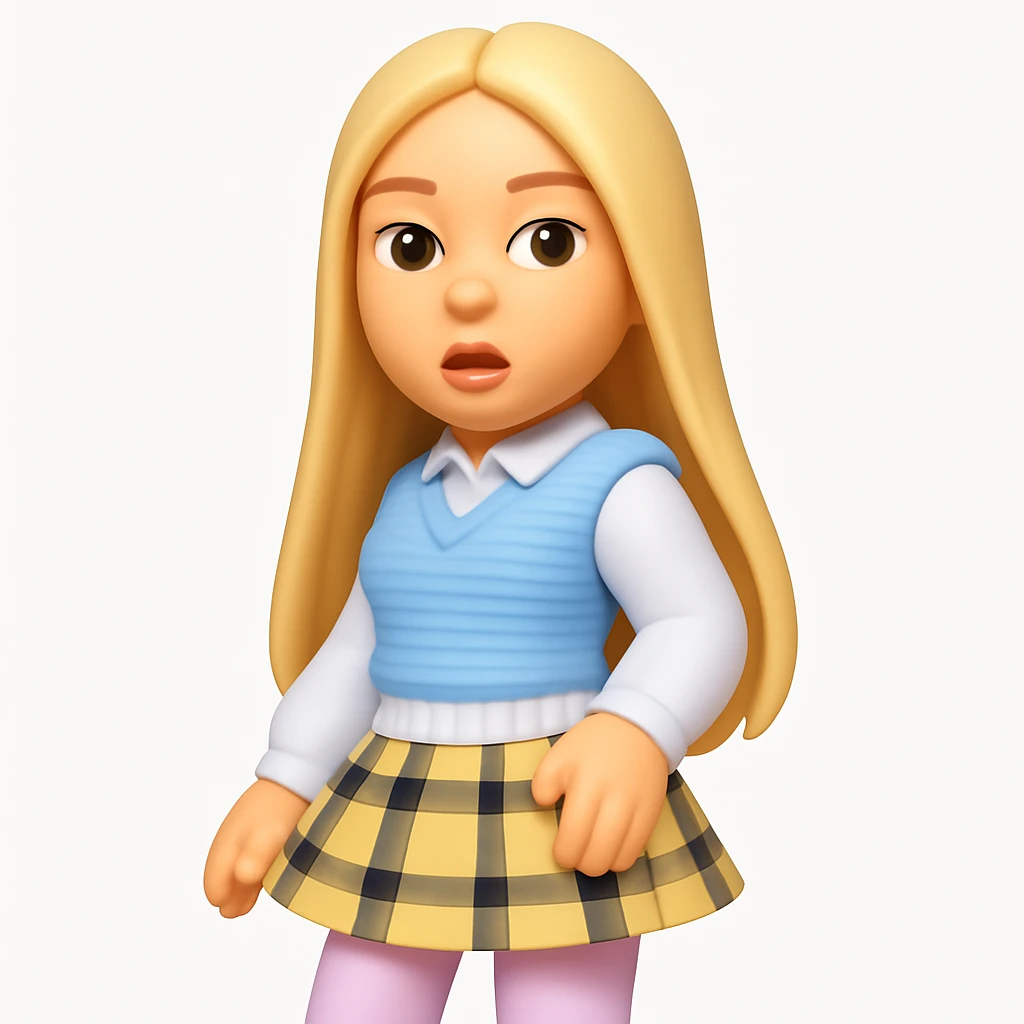 Convert the uploaded image into a 3D Apple-style emoji — preserve the key shapes, colors, and overall composition of the original image. Simplify the forms into clean, rounded cartoon-style elements while keeping the subject recognizable. Apply glossy textures, soft lighting, smooth shading, and render everything in Apple emoji style on a clean white background emoji