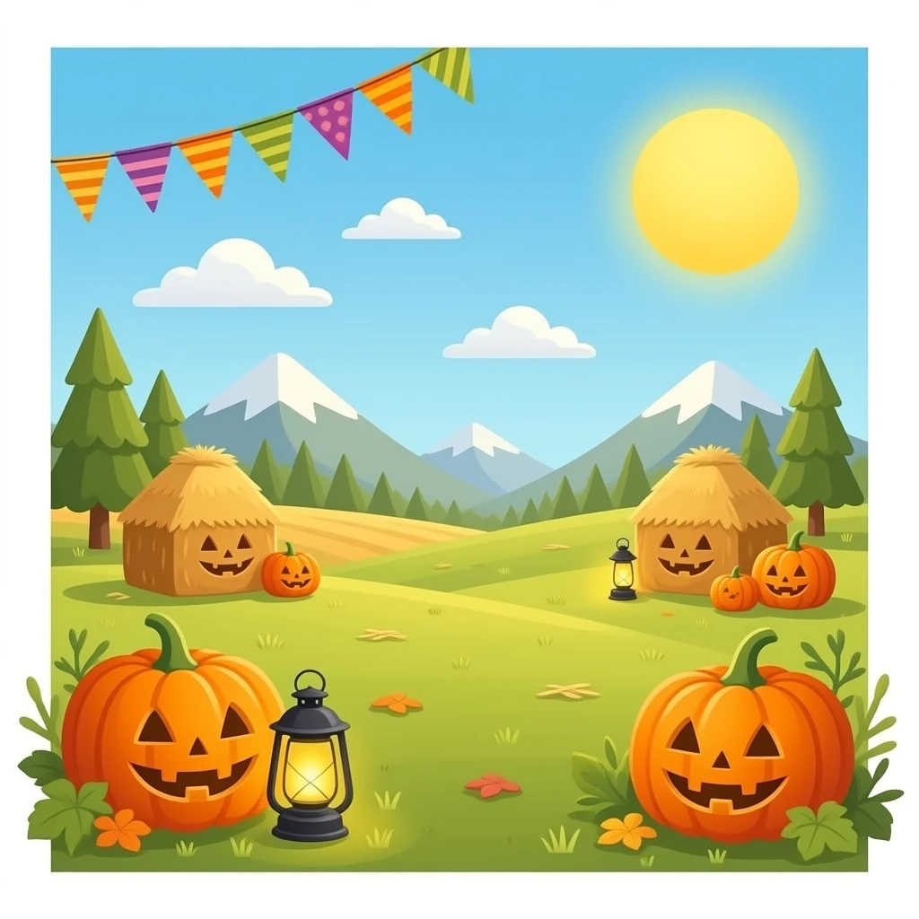 Fall festive emoji