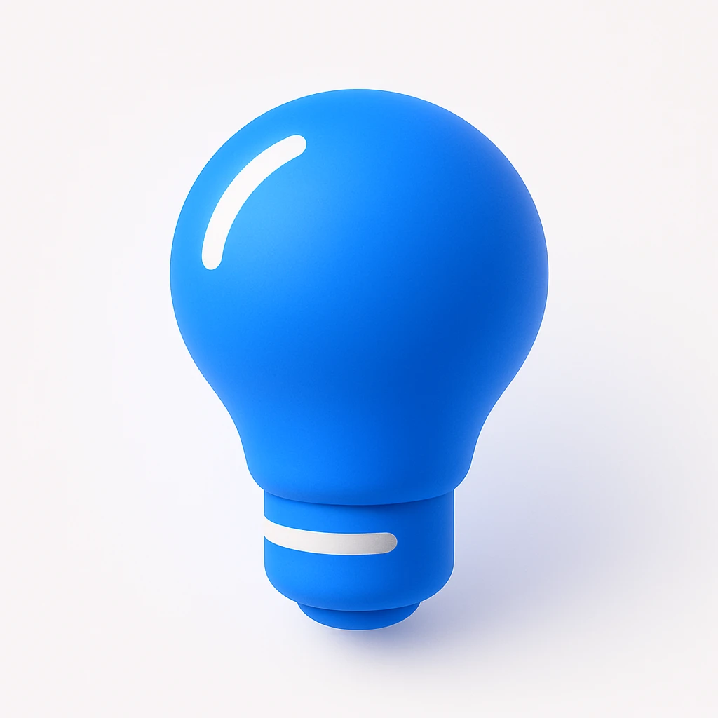 bulb emoji