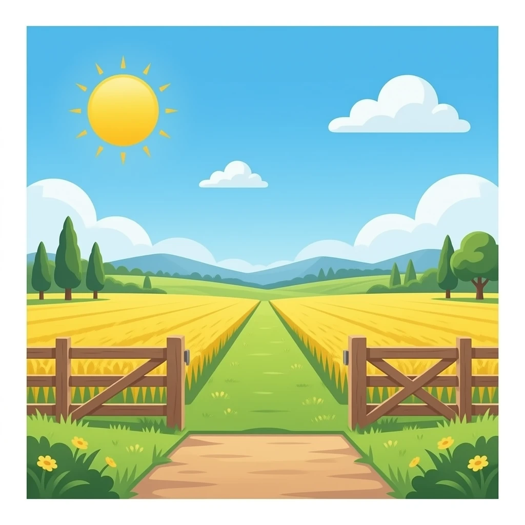 Big field entrance emoji