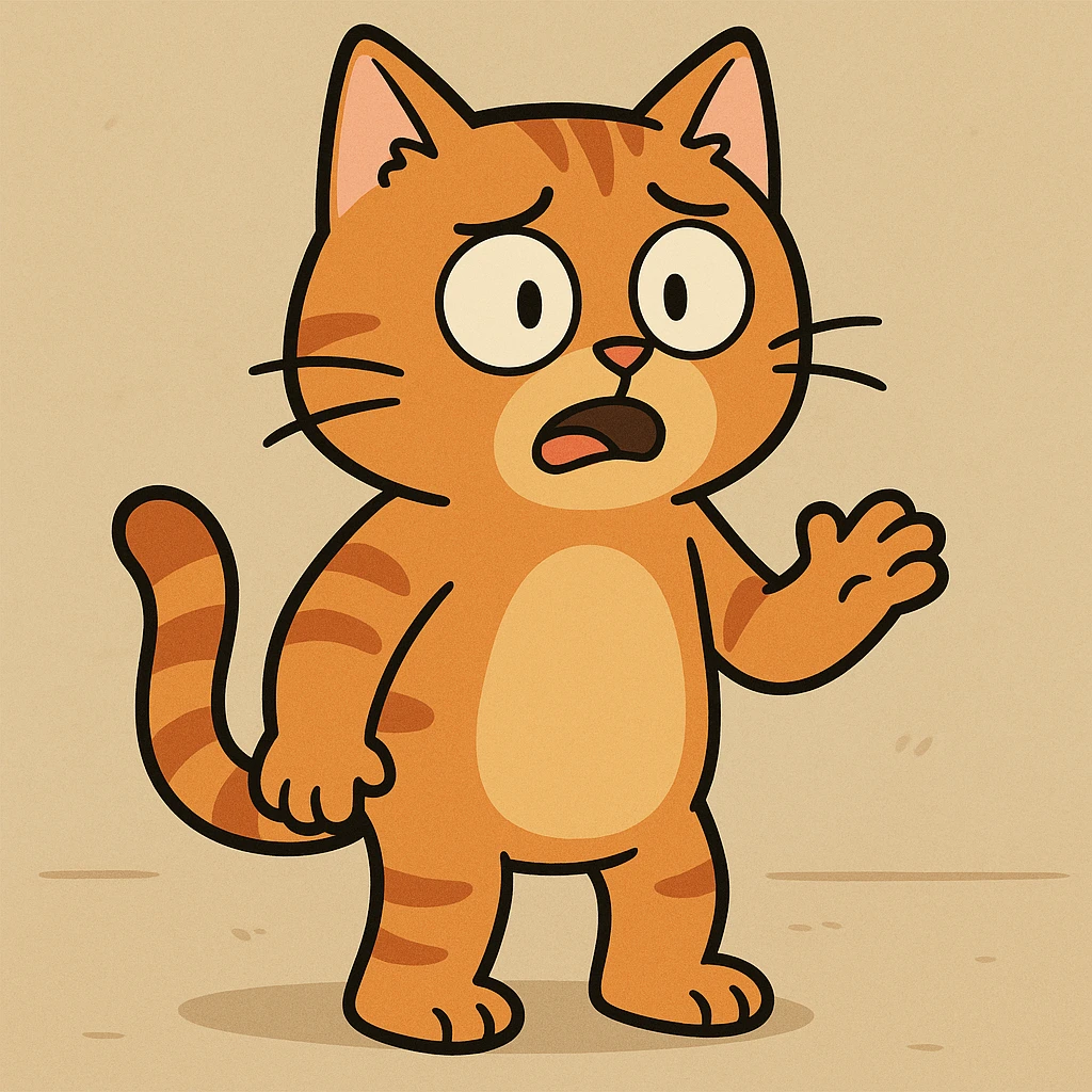 cat no human emoji