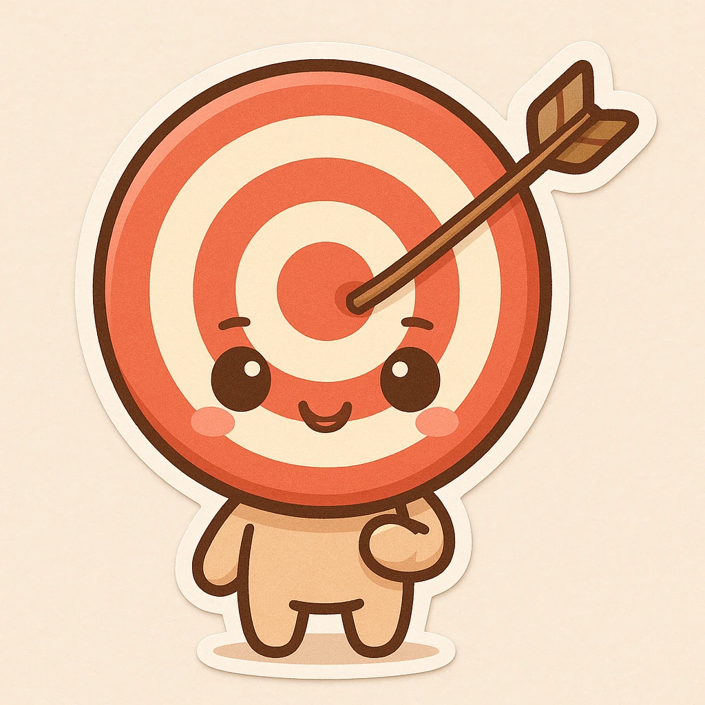target emoji