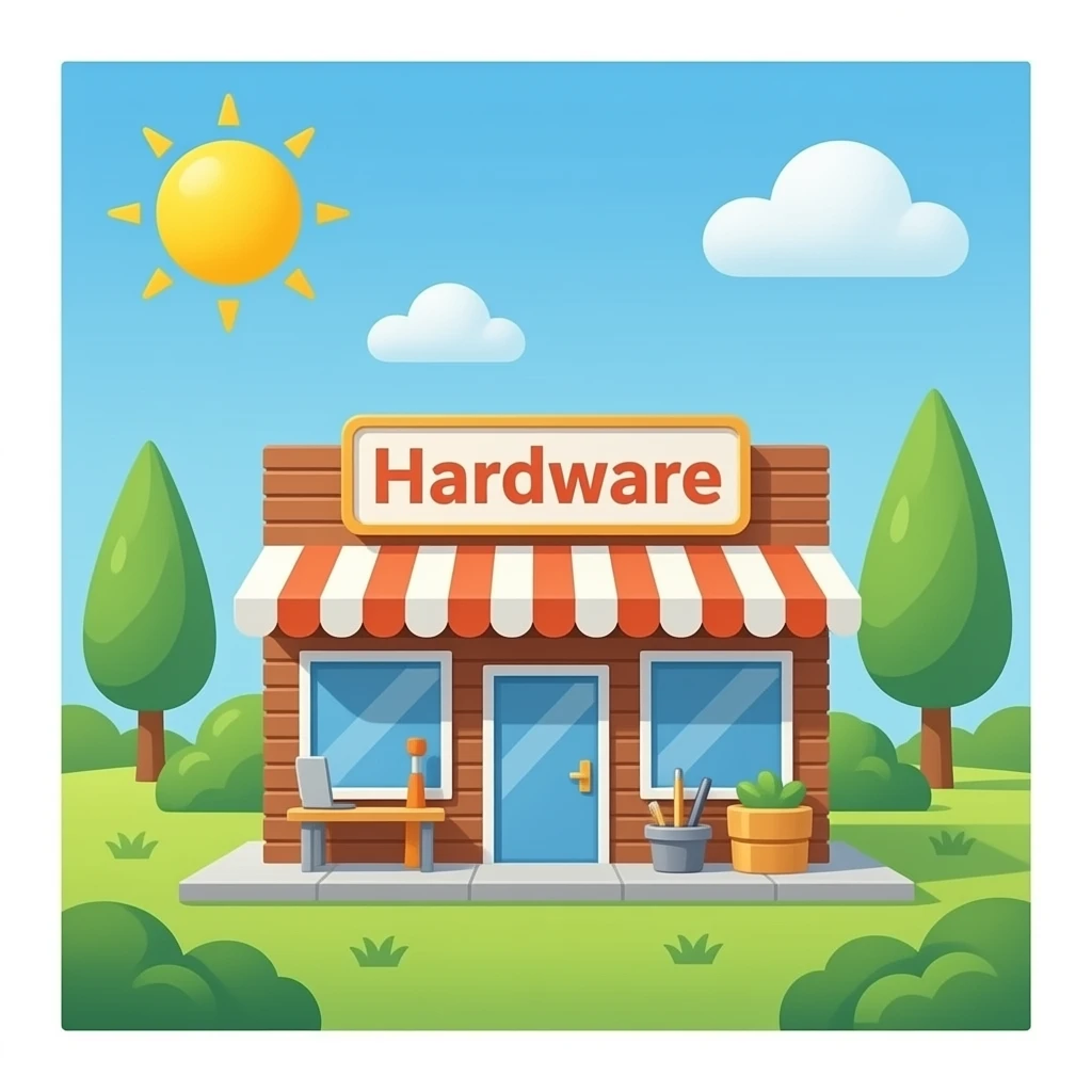 construction hardware shop emoji