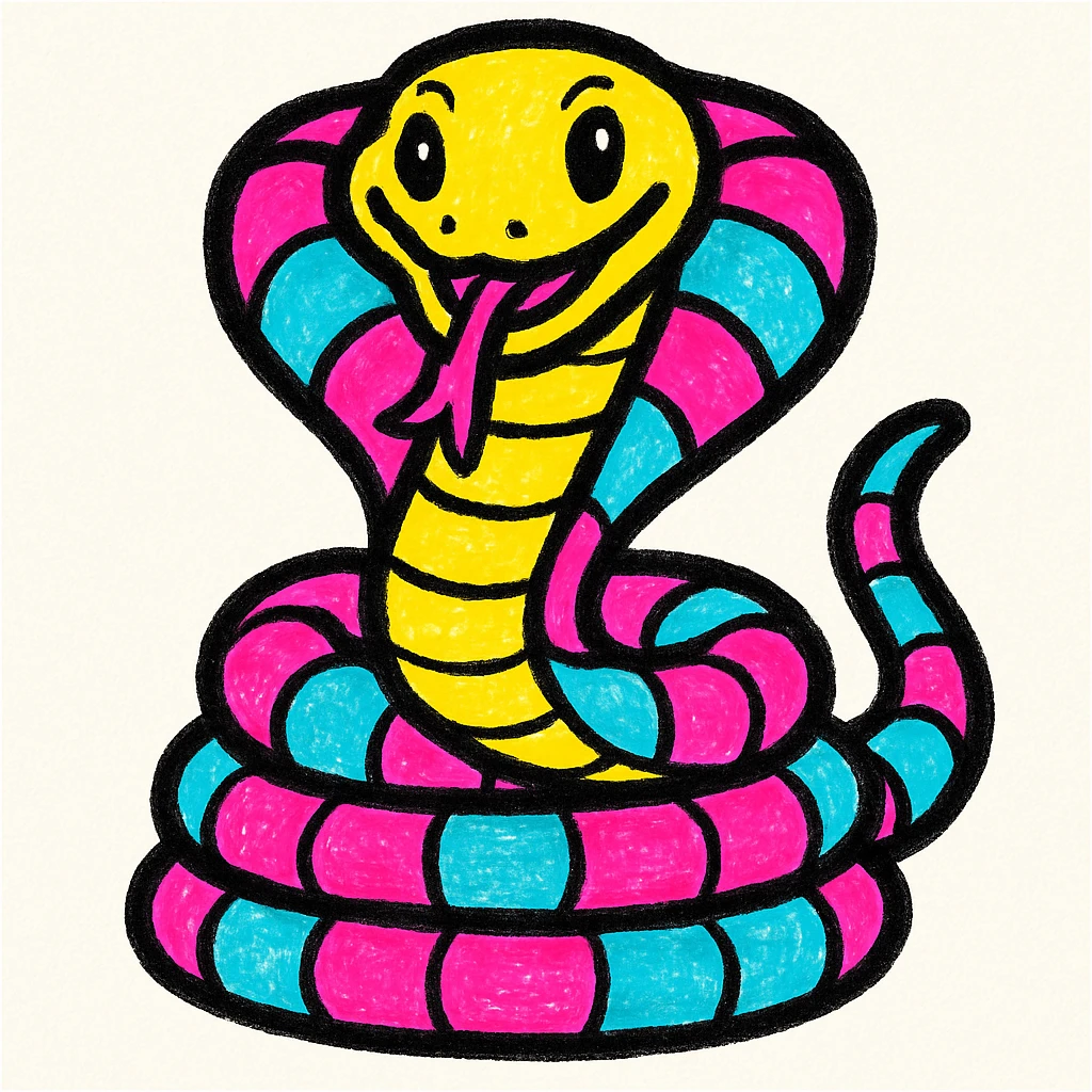 King cobra emoji