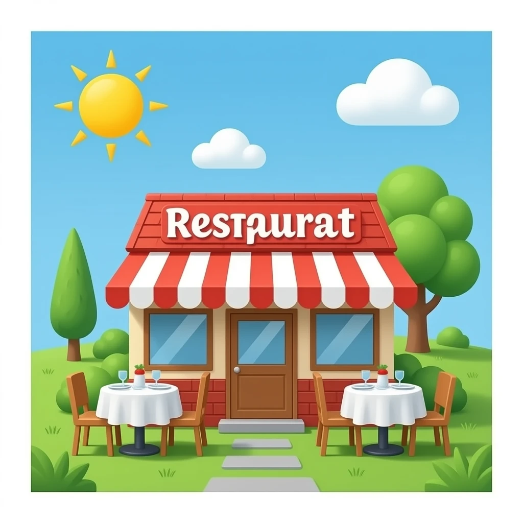 Restaurant emoji
