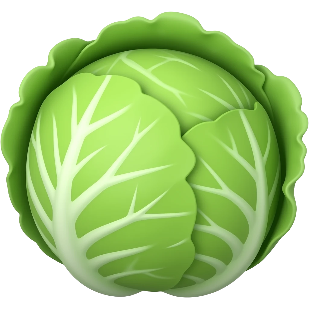 cabbage emoji