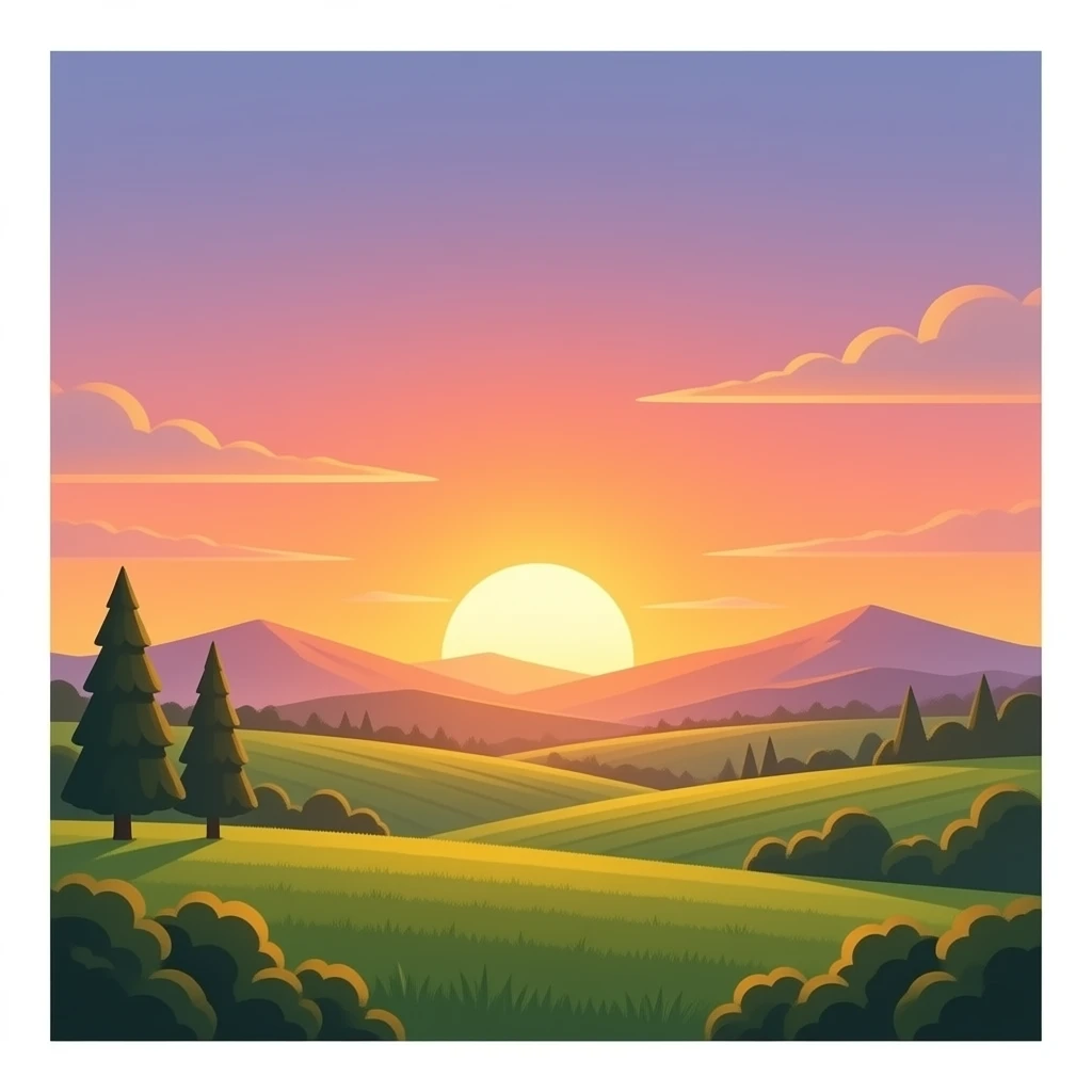 Sunset emoji