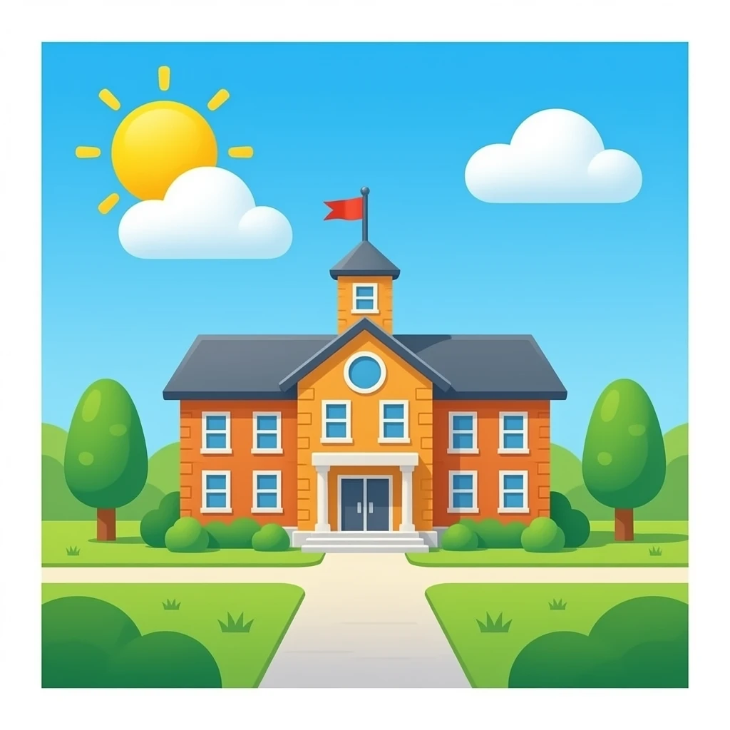 学校 emoji