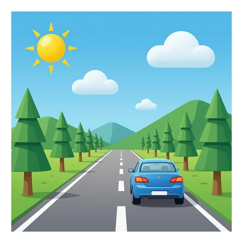 🚗🛣️ emoji