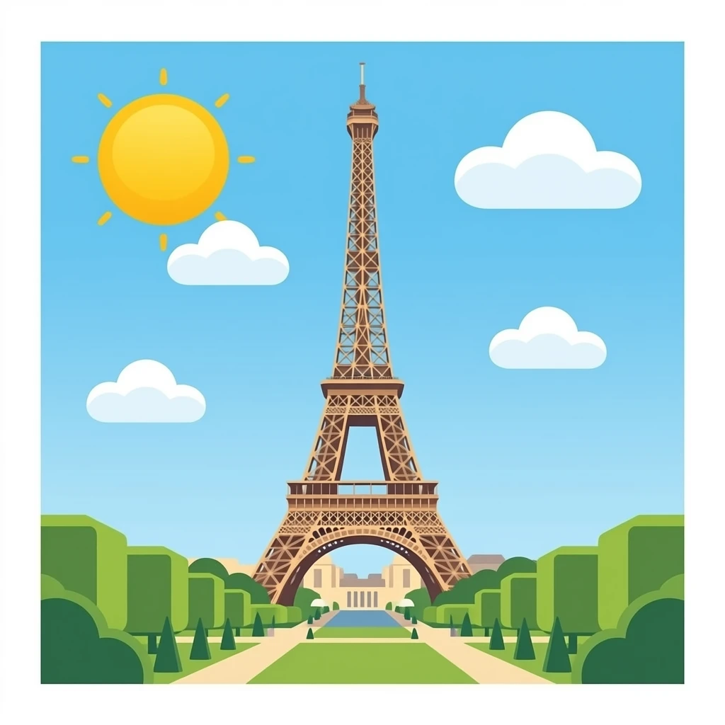 eiffel tower emoji