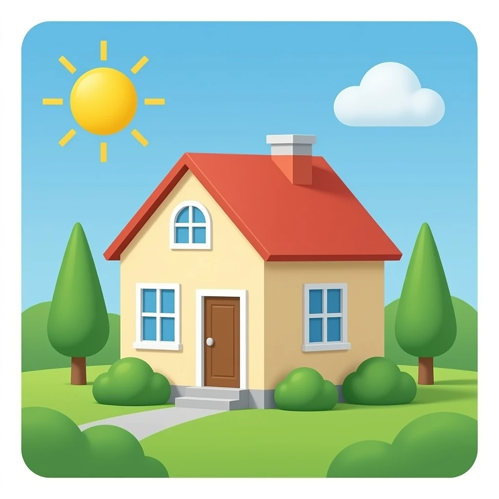 A house emoji