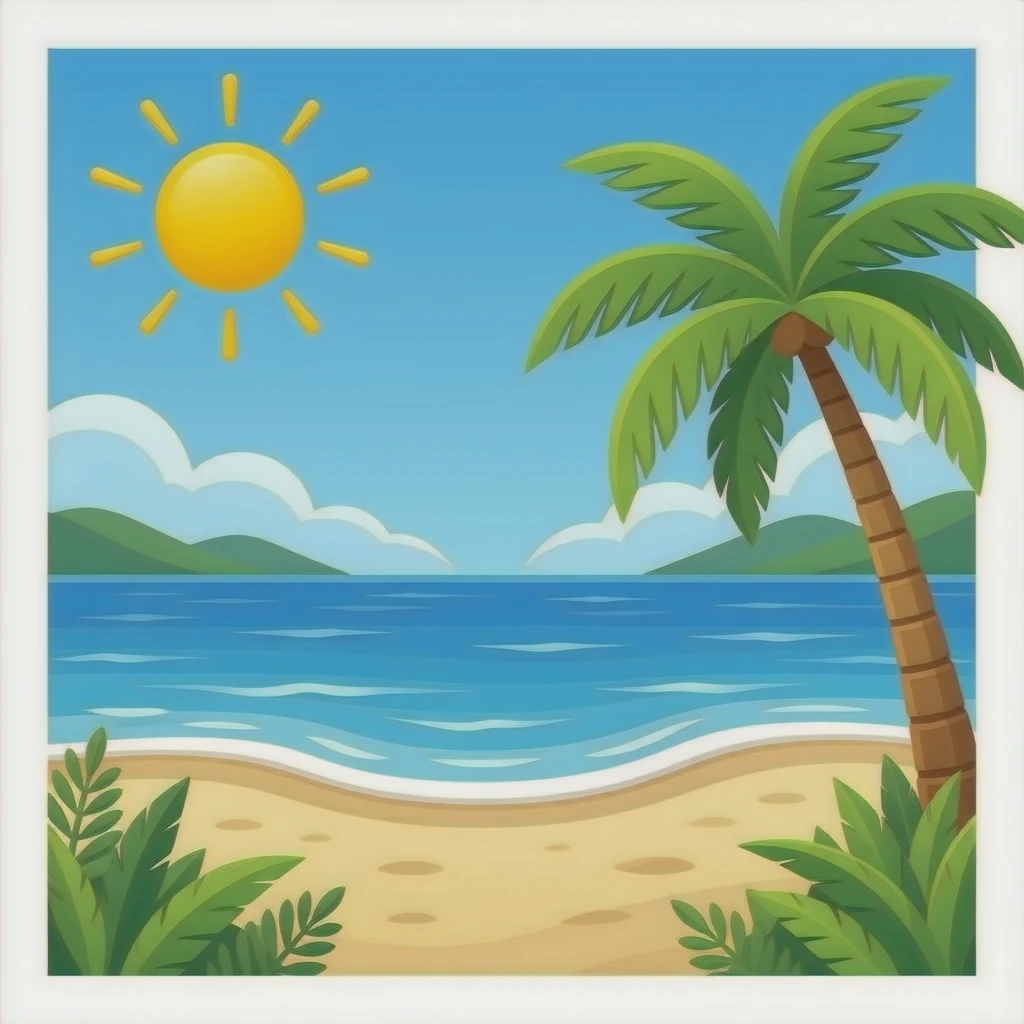 beach emoji