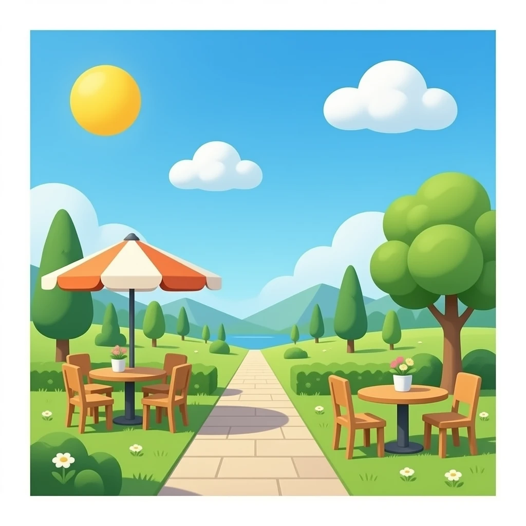 realistic cafe emoji