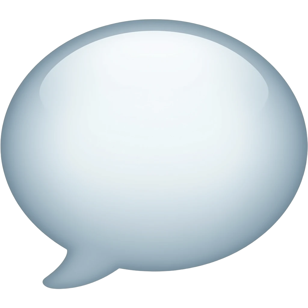 bubble chat emoji