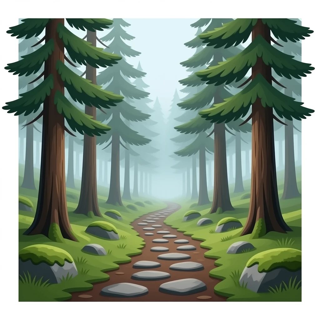forest path emoji