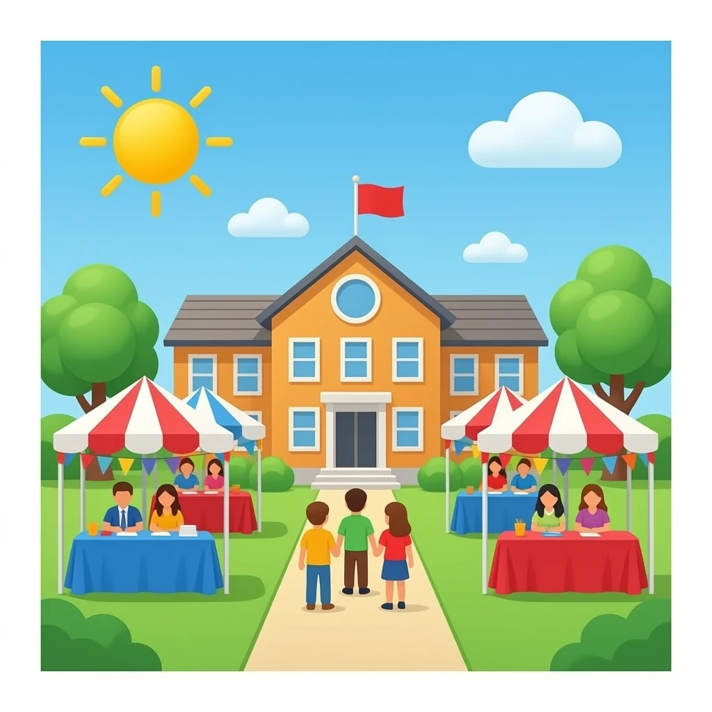 Student school Bazaar emoji