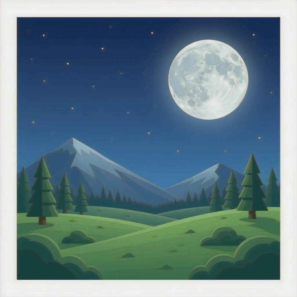Луна emoji