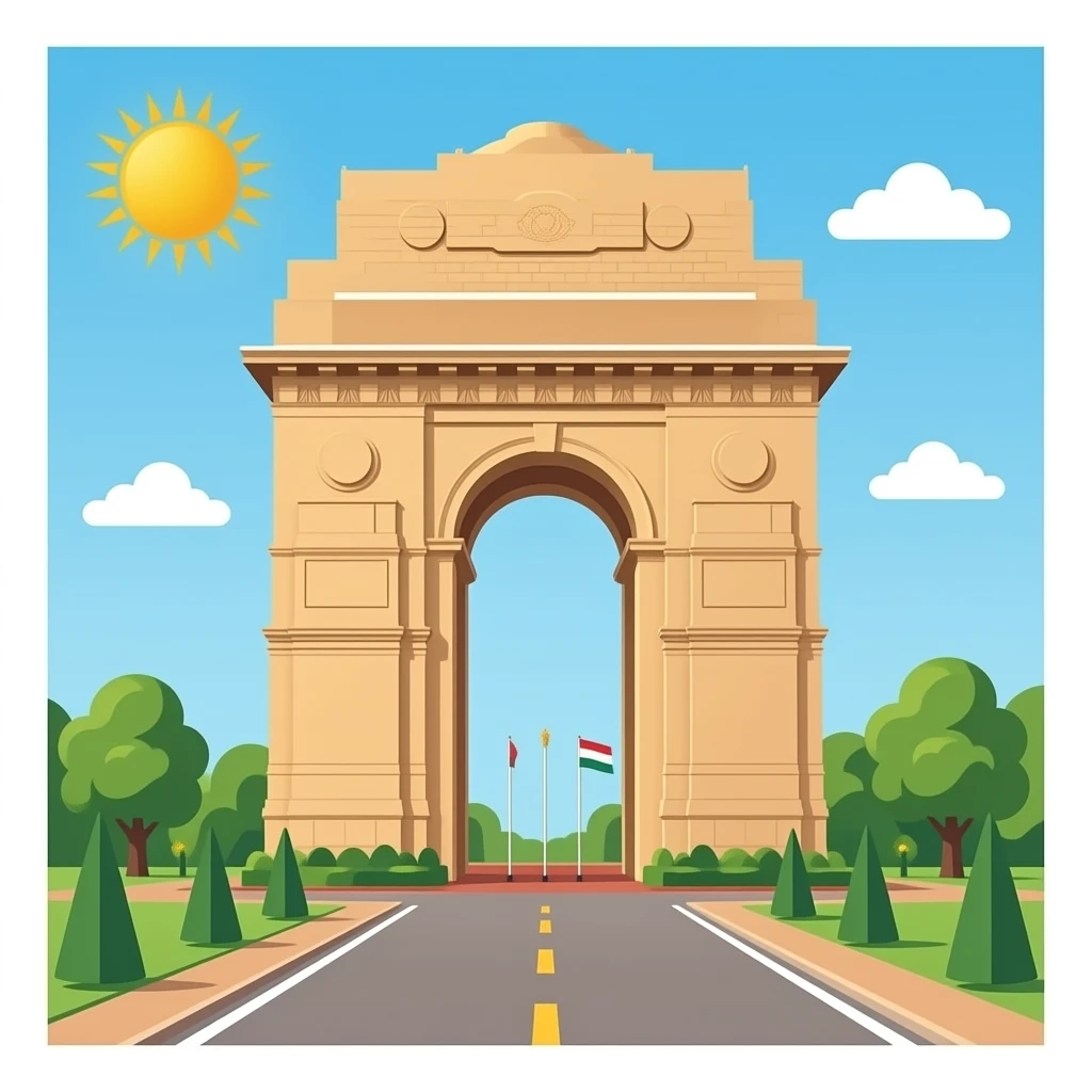 india gate emoji
