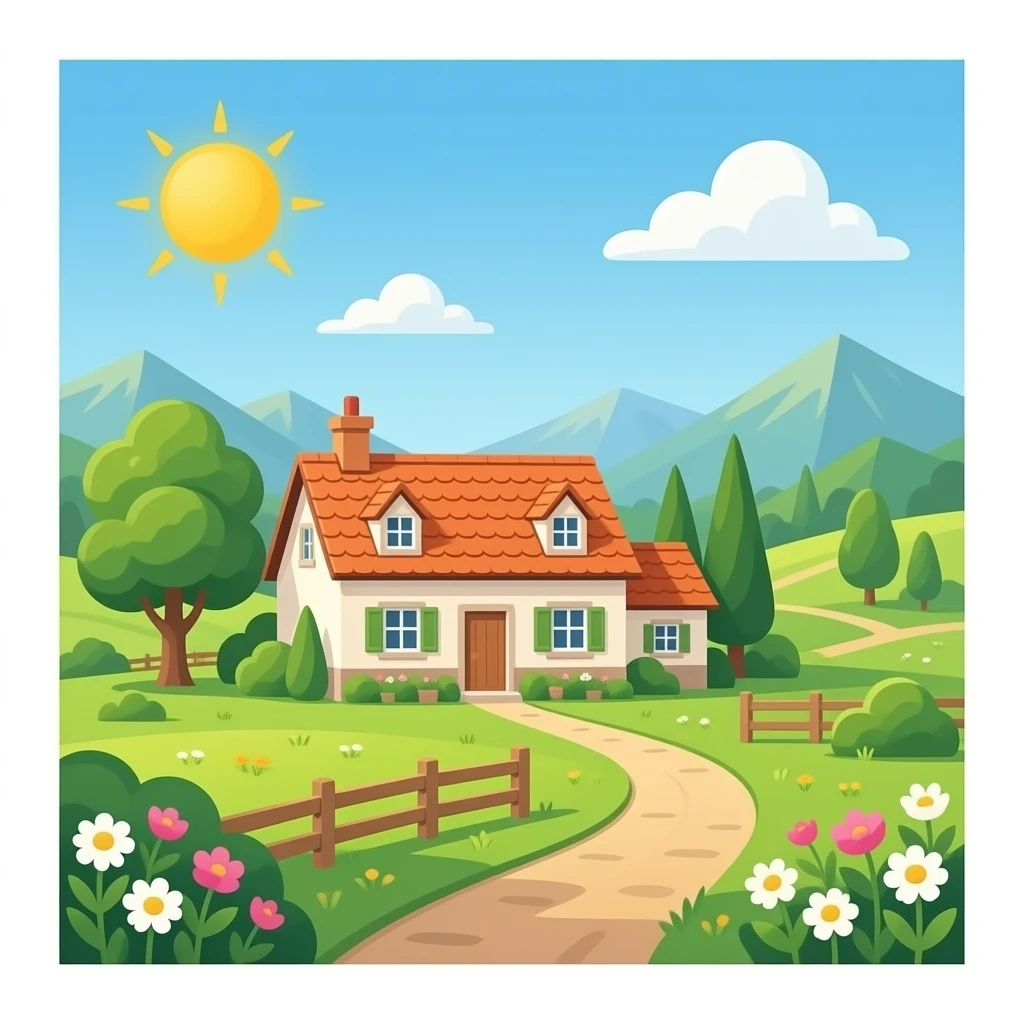 cottage emoji