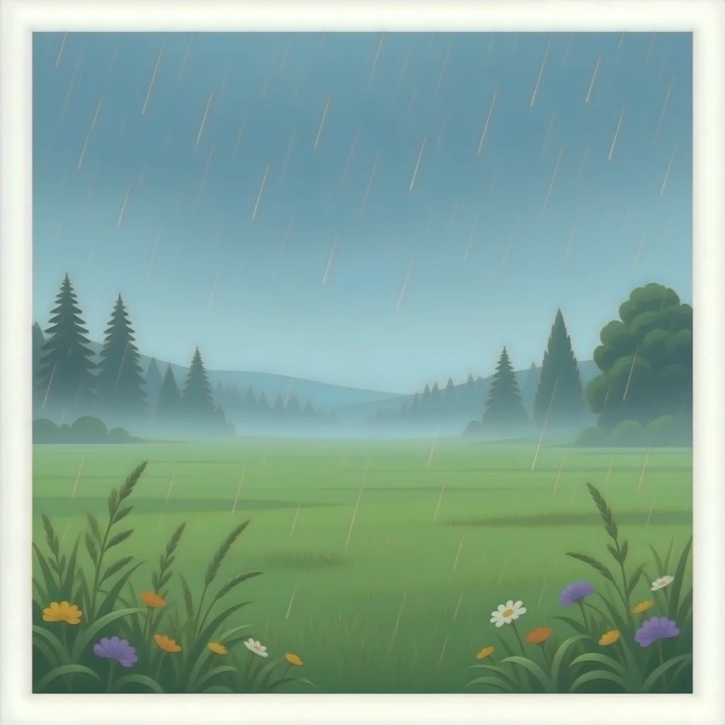 rain emoji