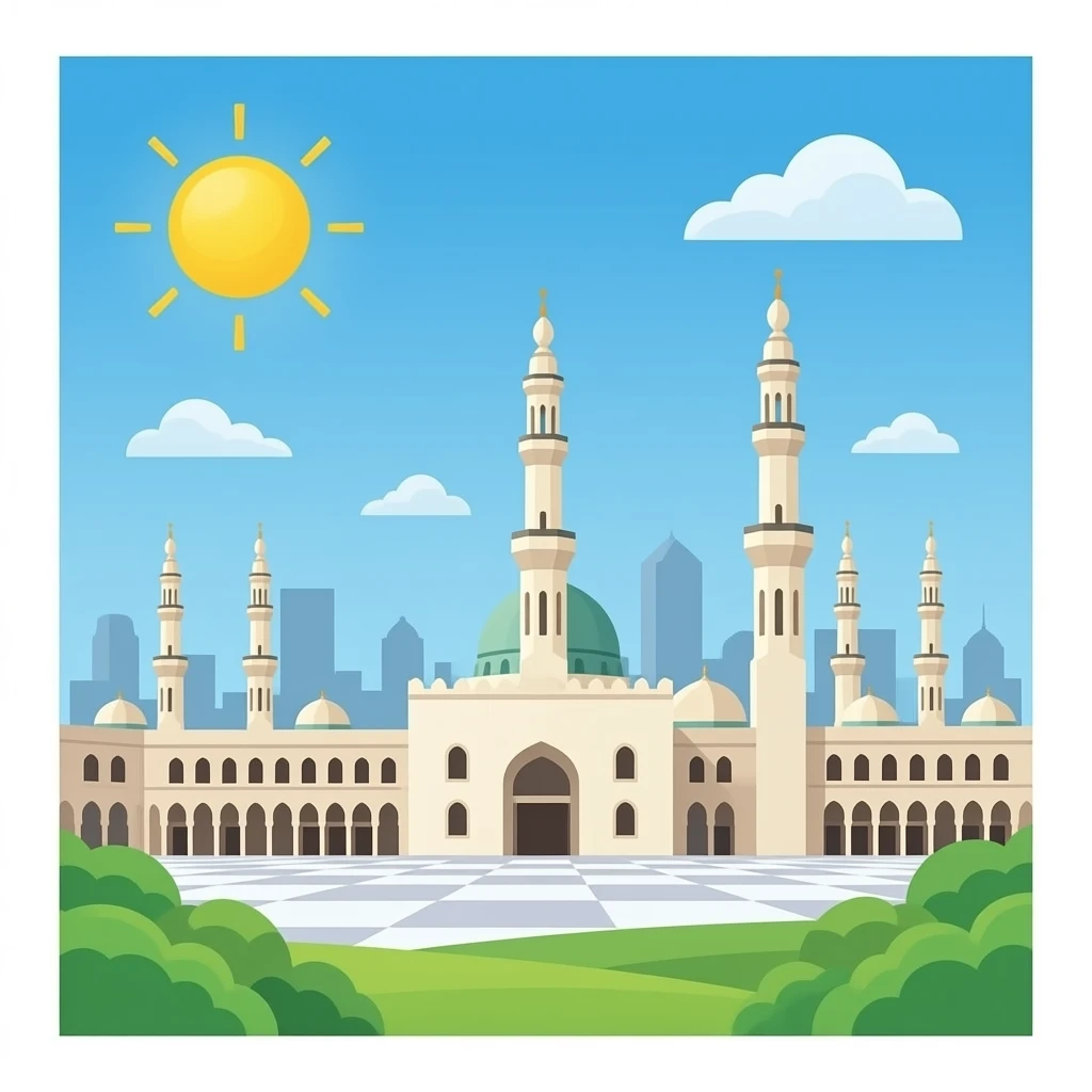 Saudi arabia mecca emoji
