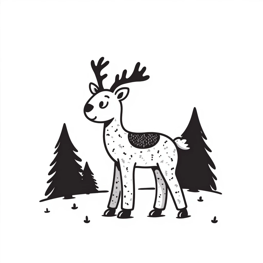 Deer emoji