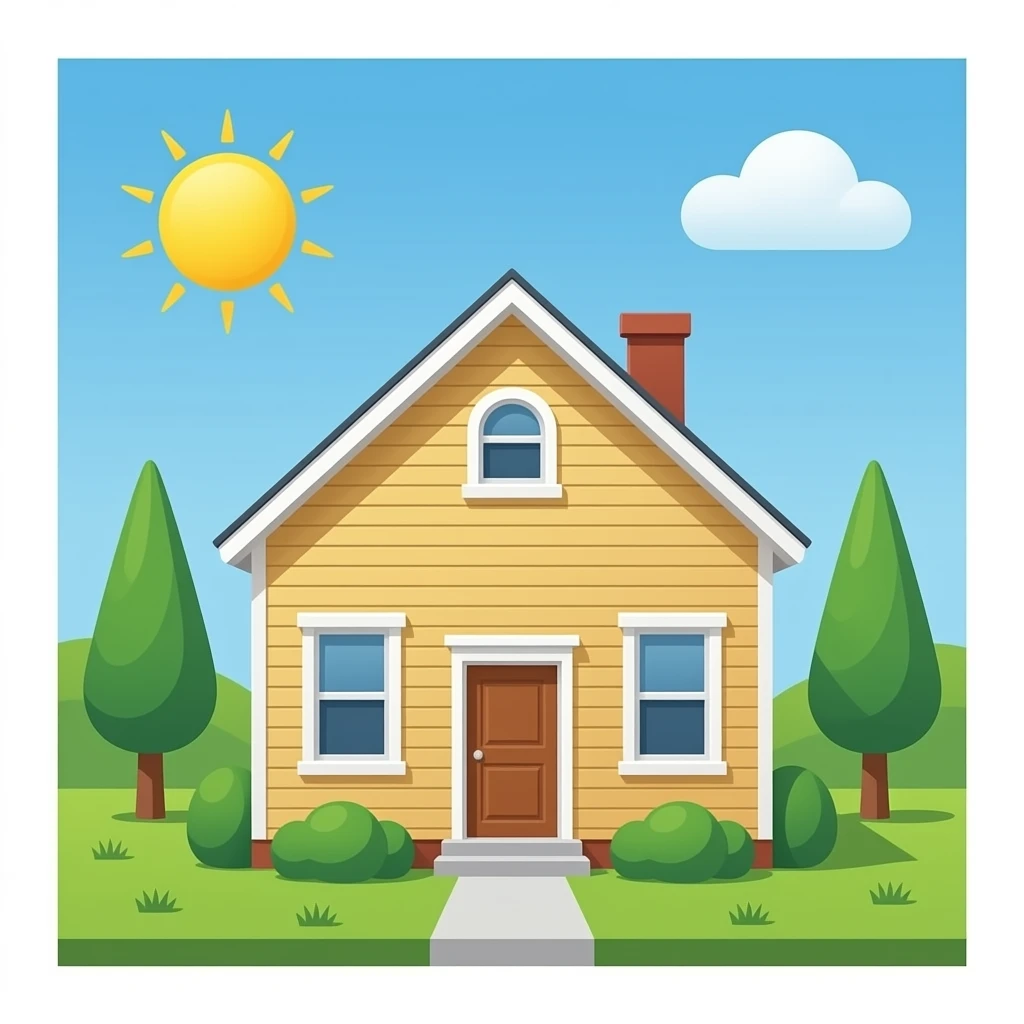 document house emoji
