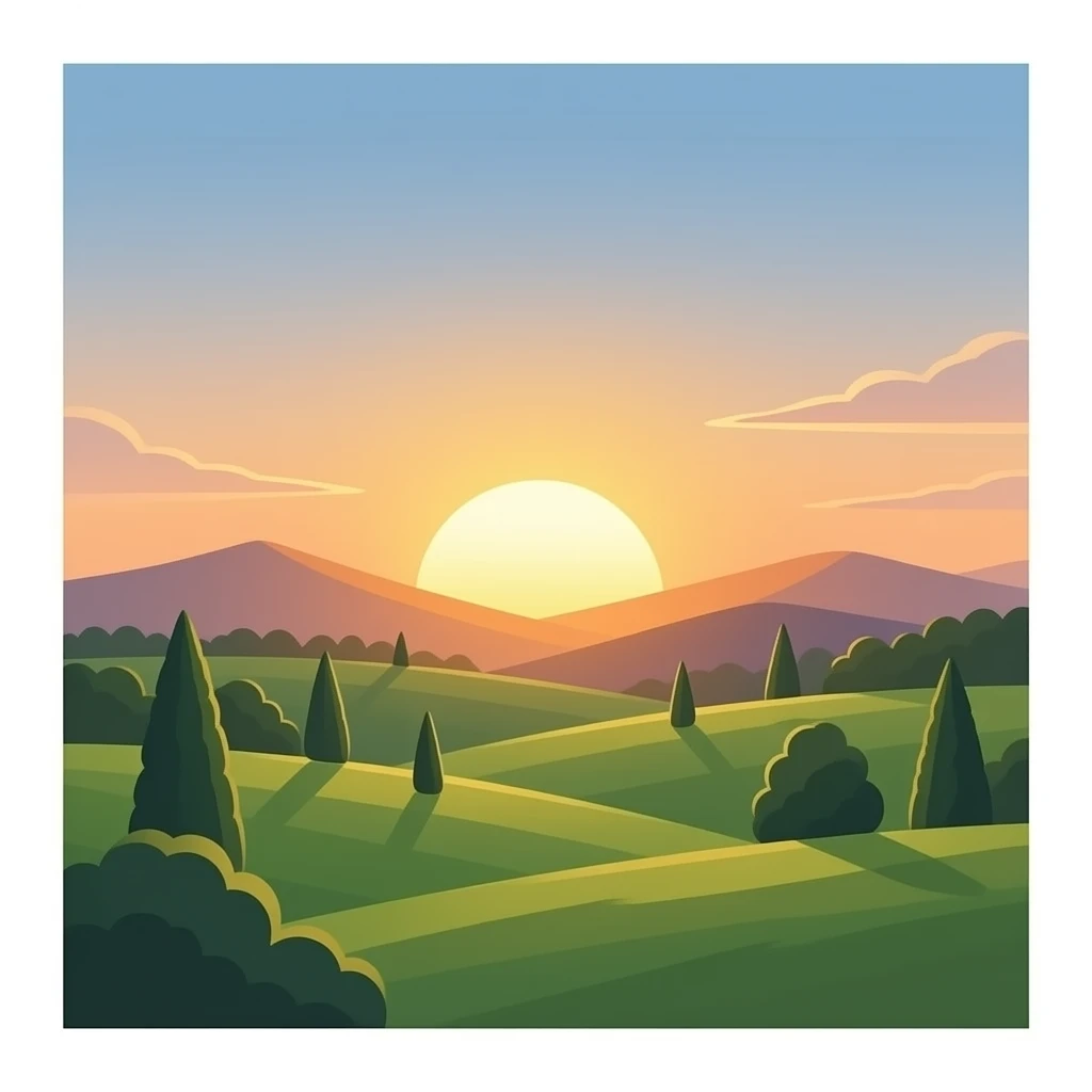 sunset scene emoji