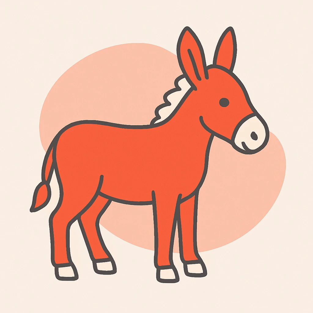 Donkey emoji