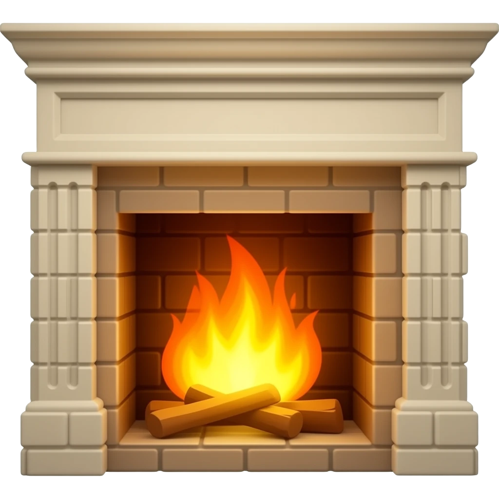fireplace emoji