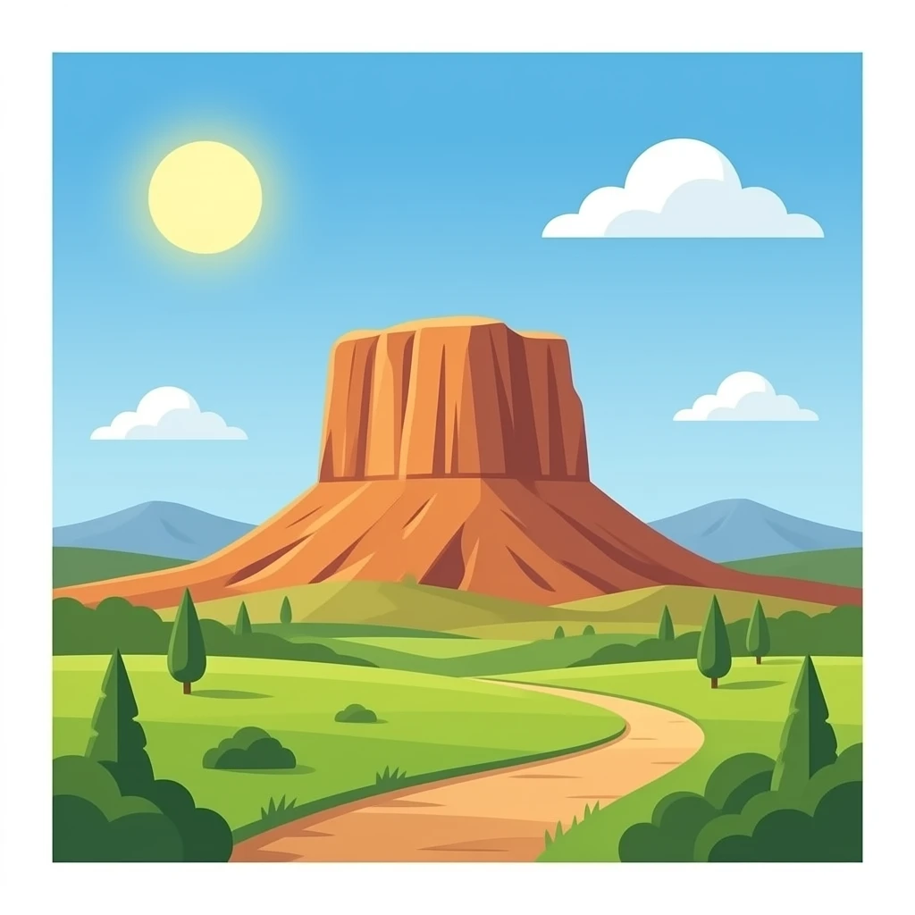 Butte emoji