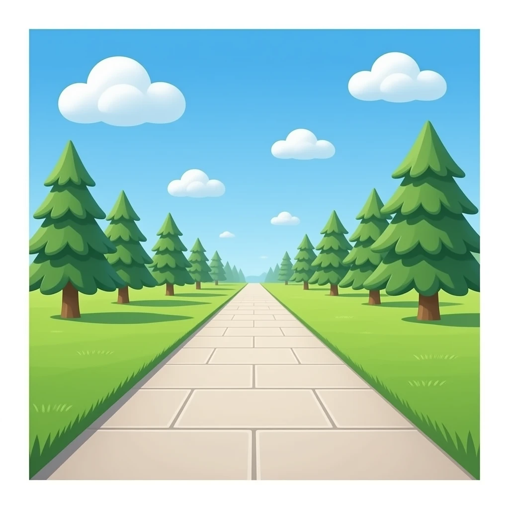 Sidewalk emoji