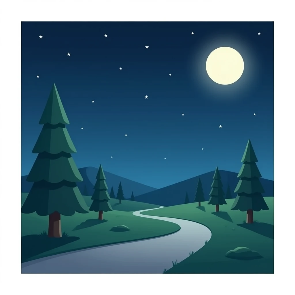 night animated emoji
