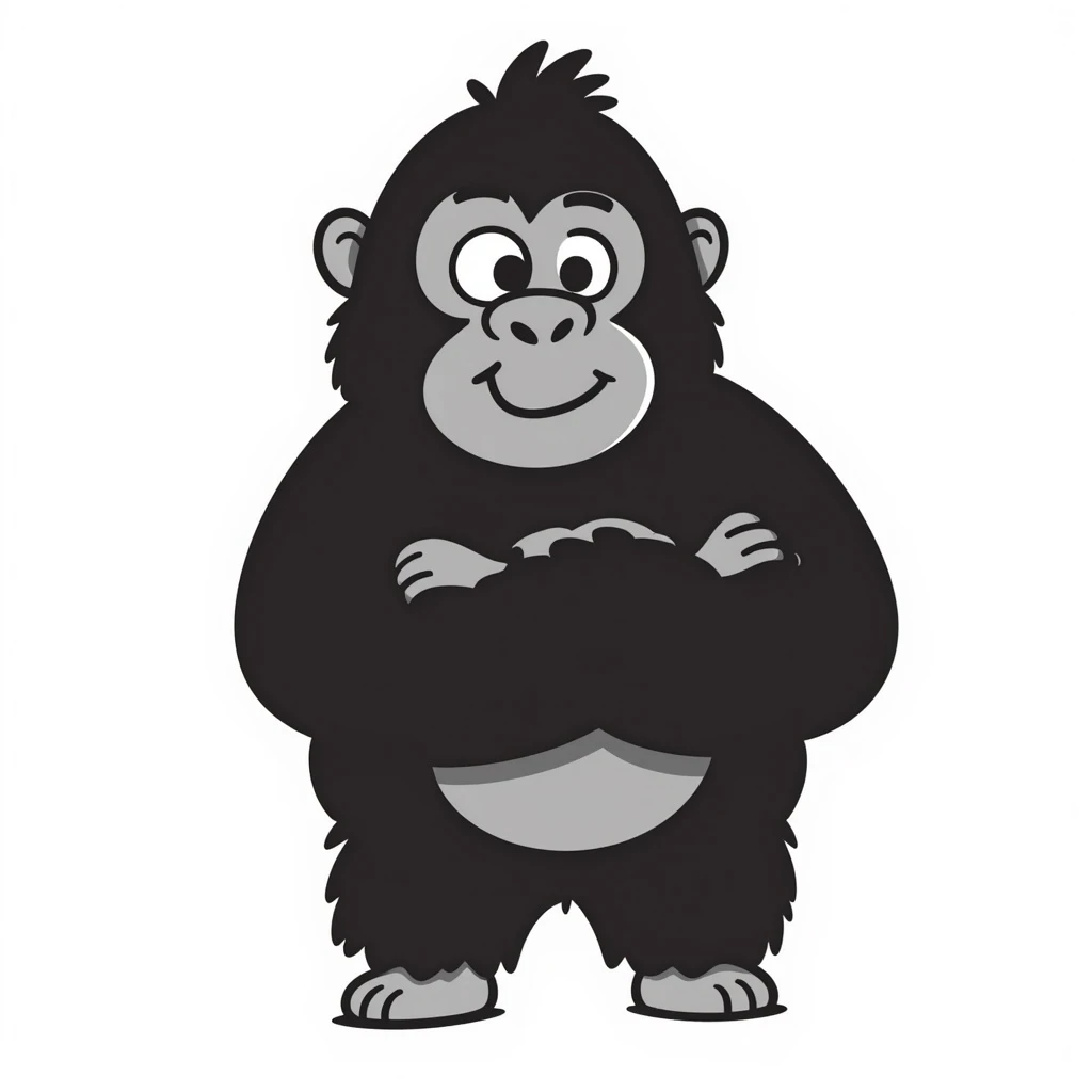 Gorilla emoji