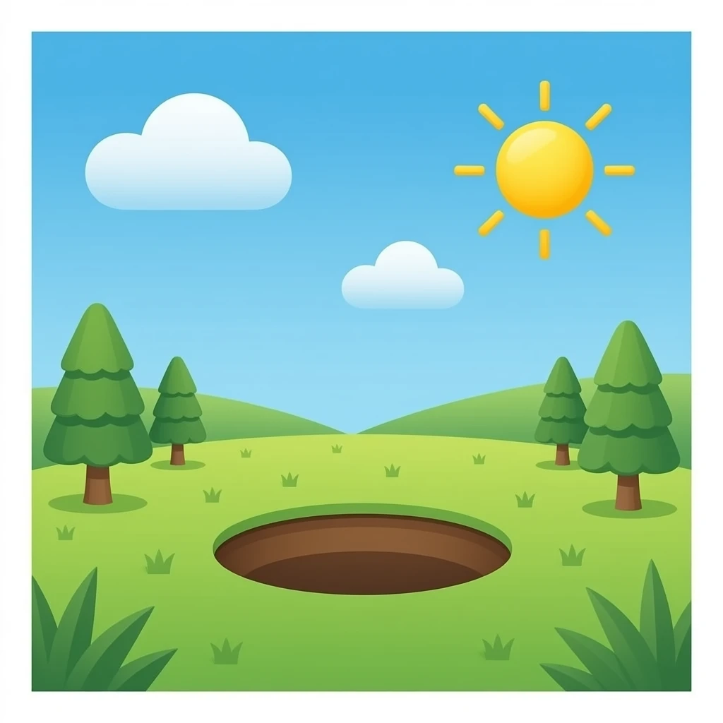 Hole emoji