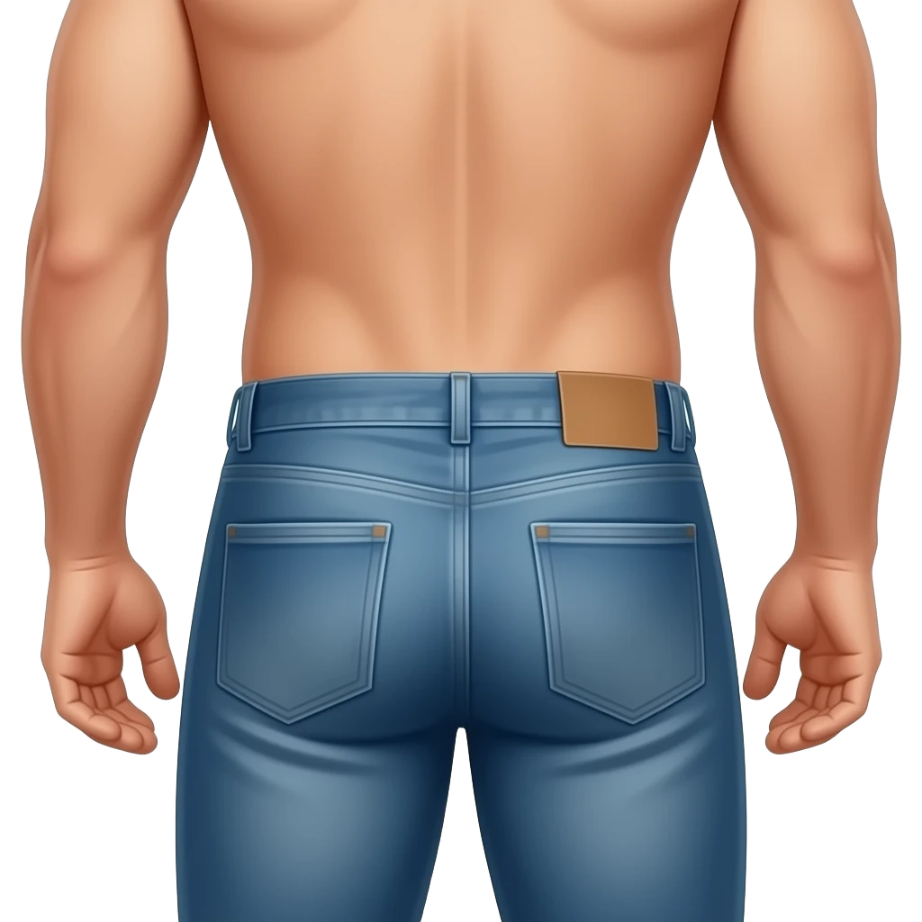 Man shows butt with no pants and no underwear no pants or underwear please emoji