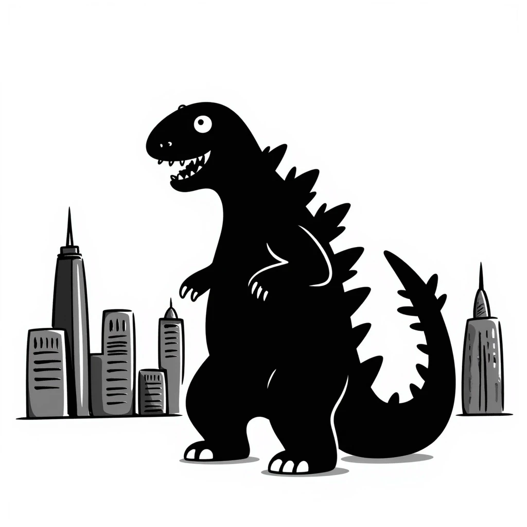 Godzilla emoji