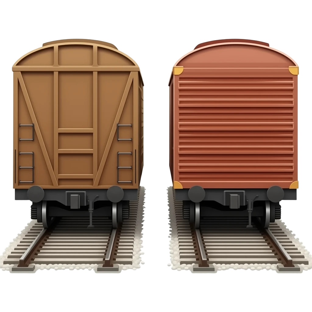 Freight Train Both Sides emoji