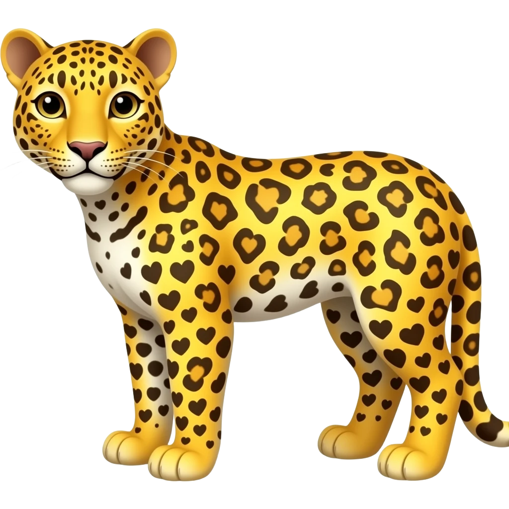 💛🤎🐆 emoji