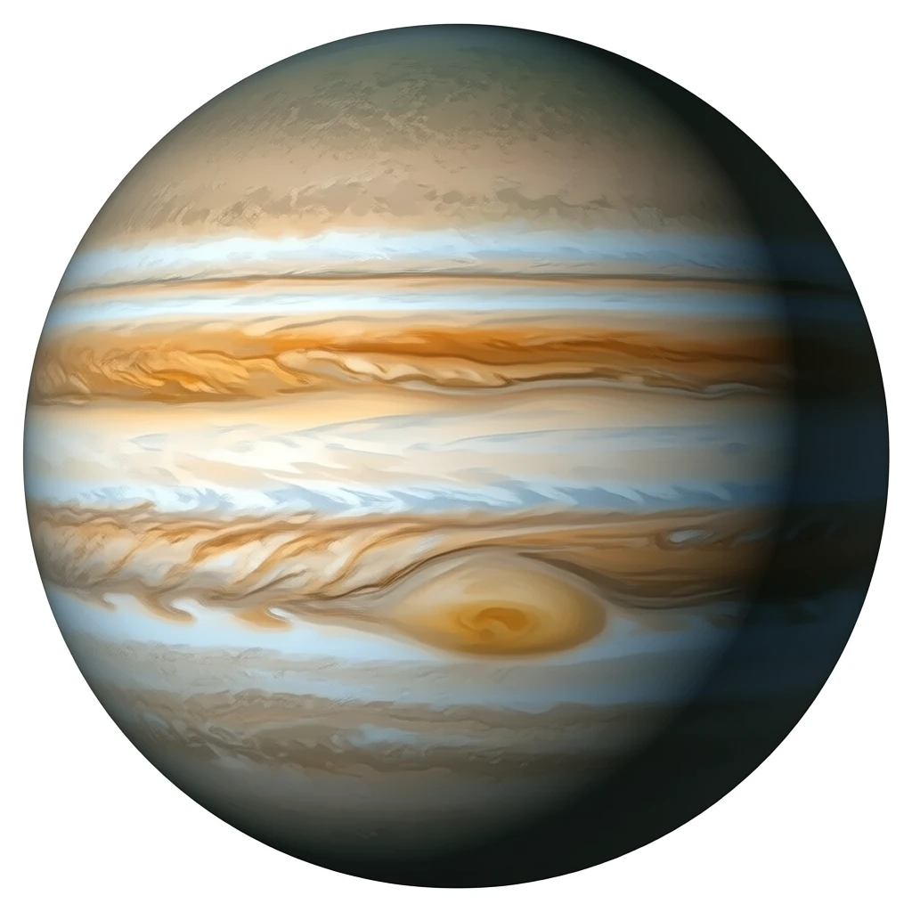 Complicated Jupiter planet emoji