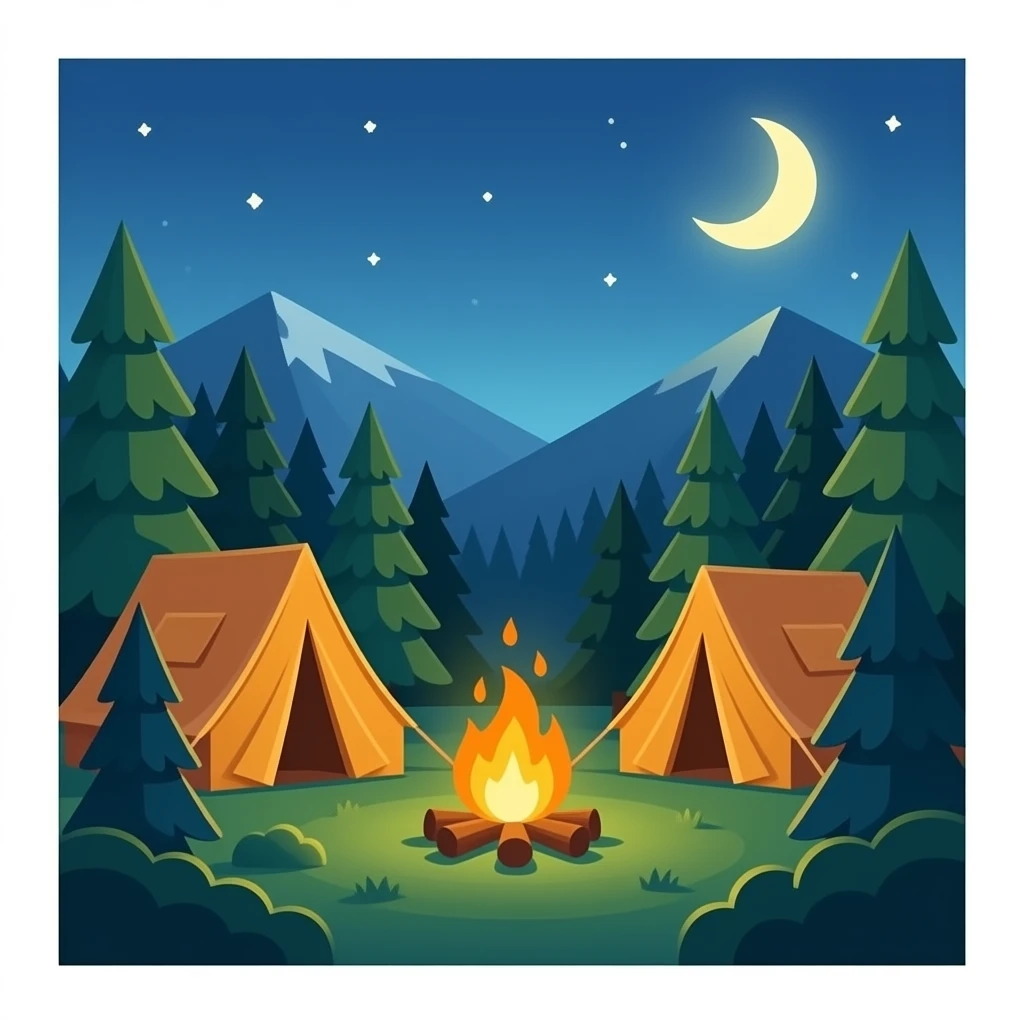 Camp emoji