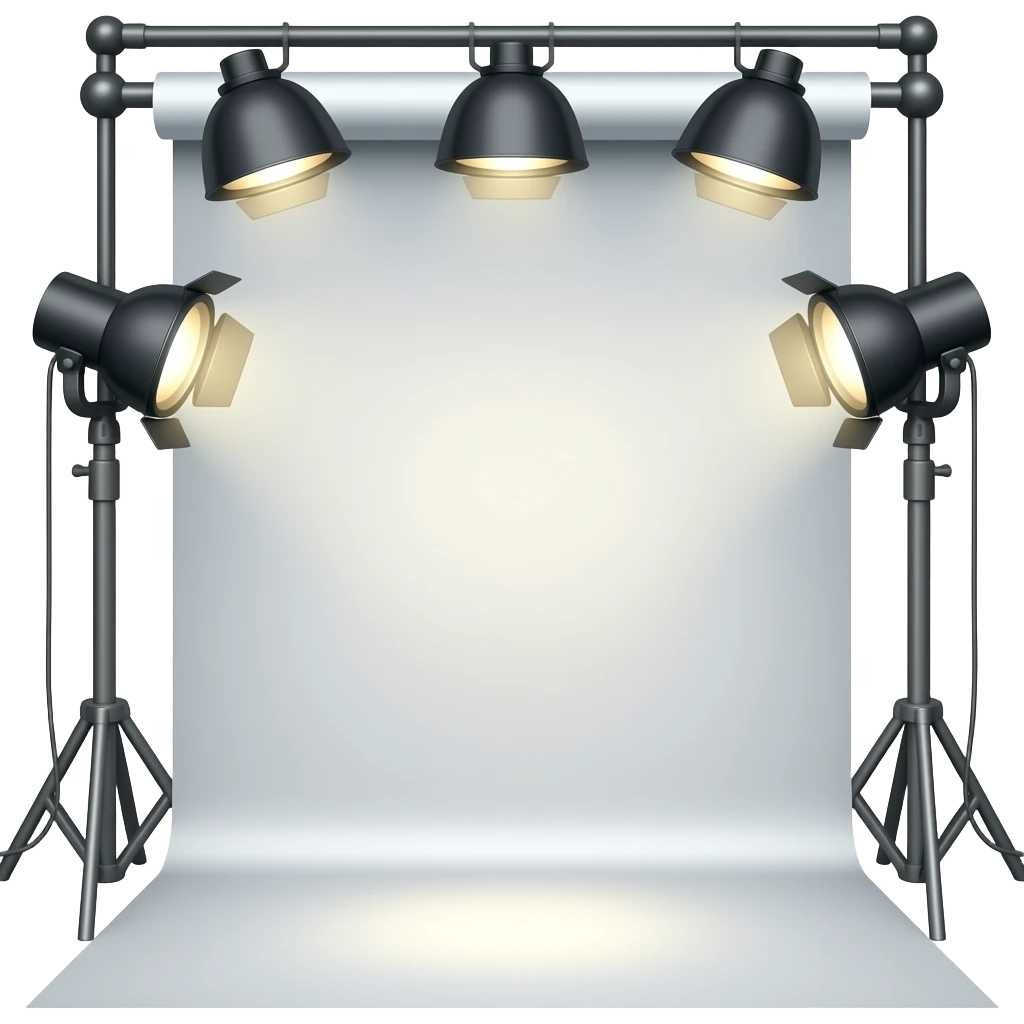 studio spotlight emoji | AI Emoji Generator