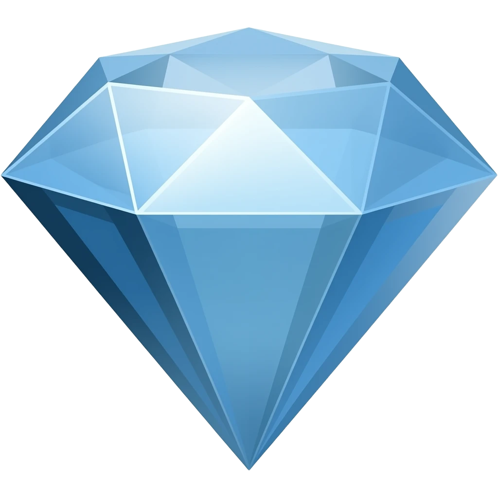 Blue Diamond emoji