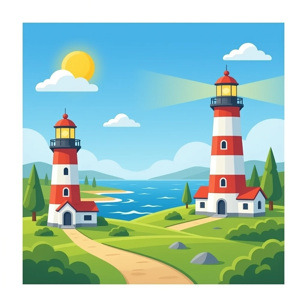 lighthouses emoji