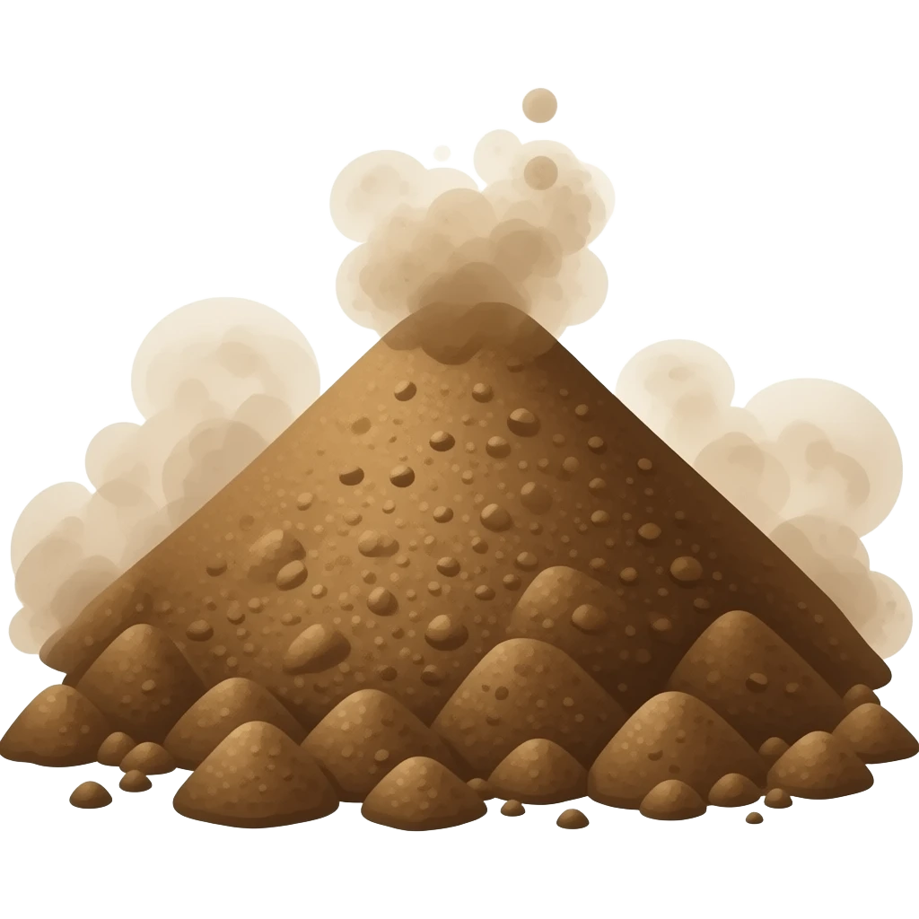 Dirt emoji