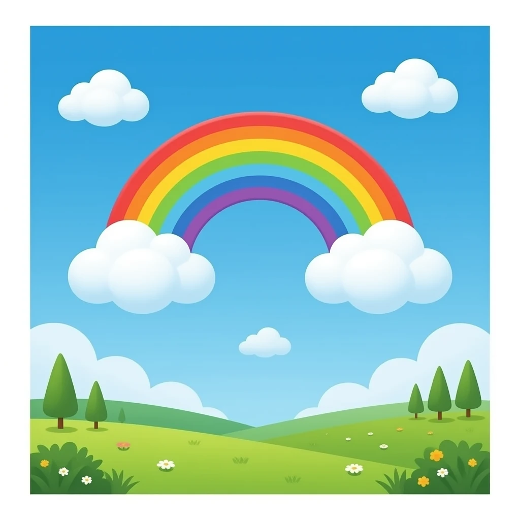 RAINBOW CLOUD emoji